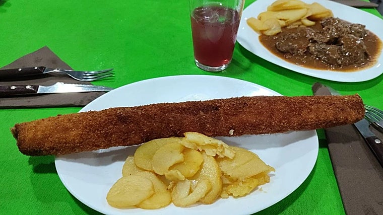 Flamenquín XXL de La Cigala del Sur