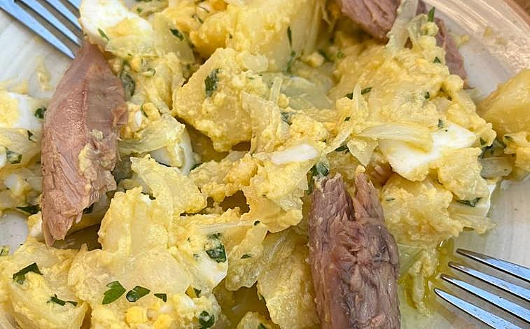 Imagen principal - Algunas de las tapas que hay en el bar Vaso Fino