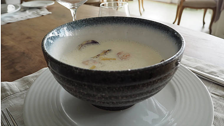 Gazpachuelo de El Merendero de Antonio Martín, uno de nuestros favoritos de Málaga