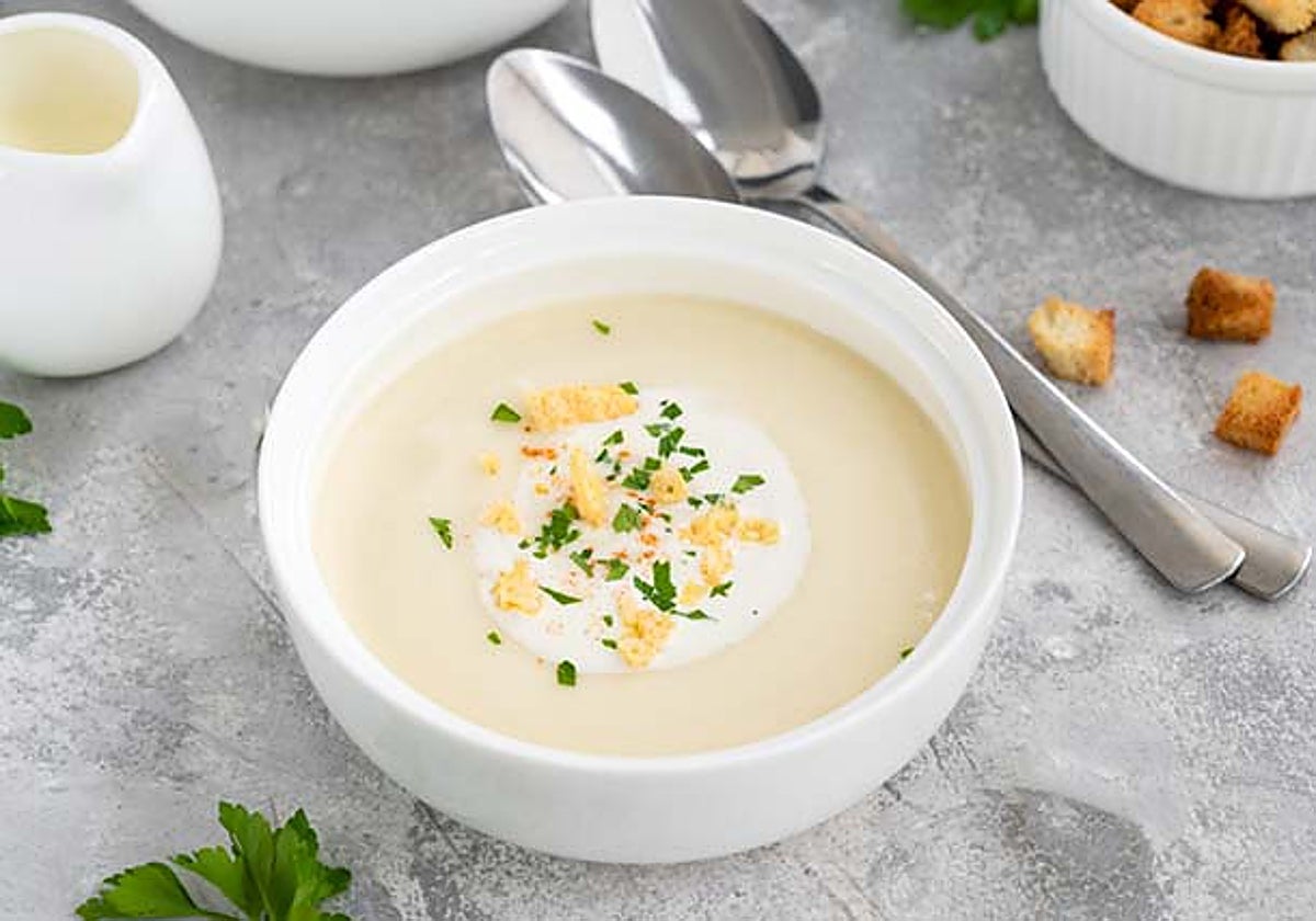 Mazamorra del restaurante Puerta Sevilla de Córdoba