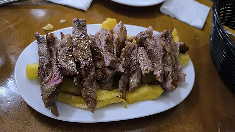 Carne a la brasa