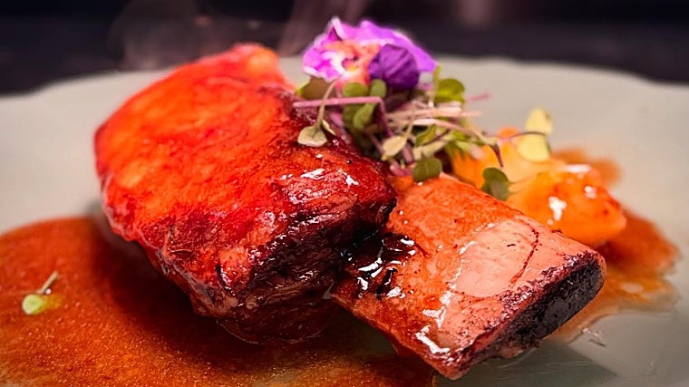 Costilla de Angus en su jugo de la Taberna Casa José de Montoro