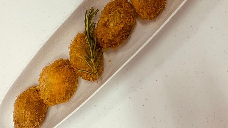 Croquetas caseras del Restaurante Zalamea
