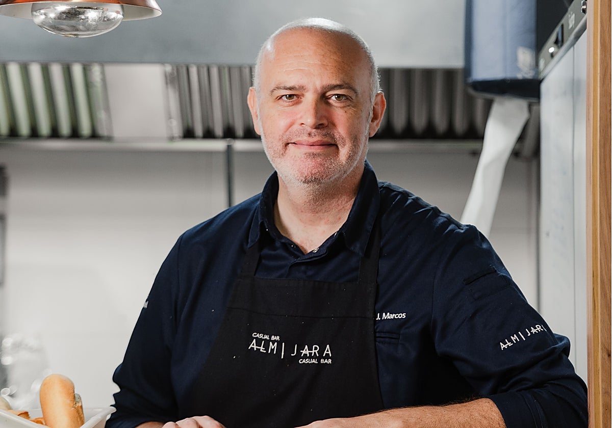 José Andrés Jiménez, chef y propietario de Almijara Casual Bar, en El Perchel