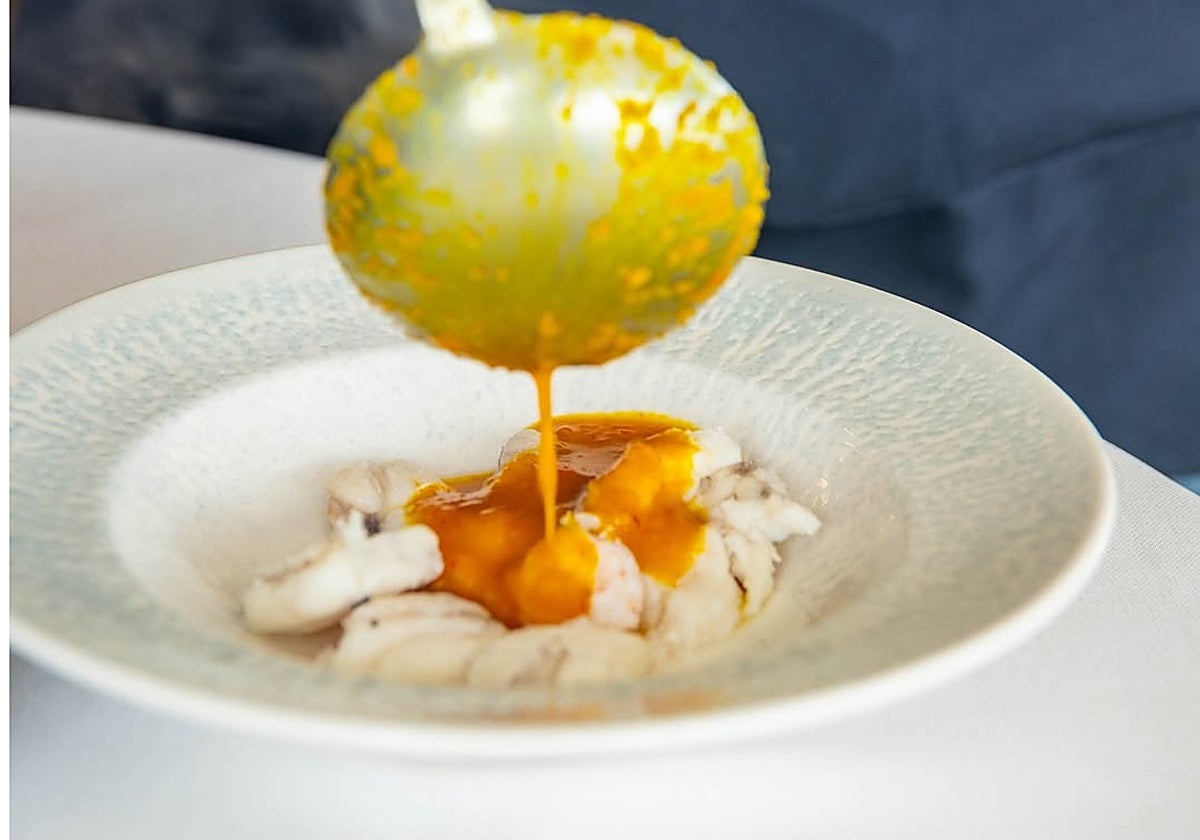 La sopa de rape de Las Palmeras que disputa el premio de Mejor Sopa de Pescado de España en San Seabastian Gastronomika