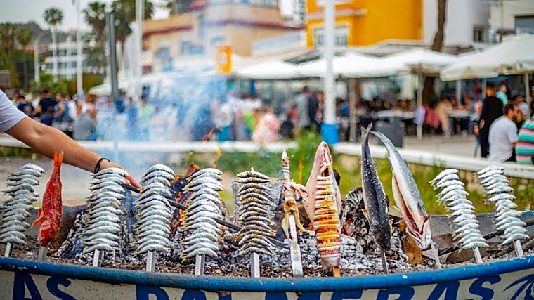 Barca de espetos de Las Palmeras