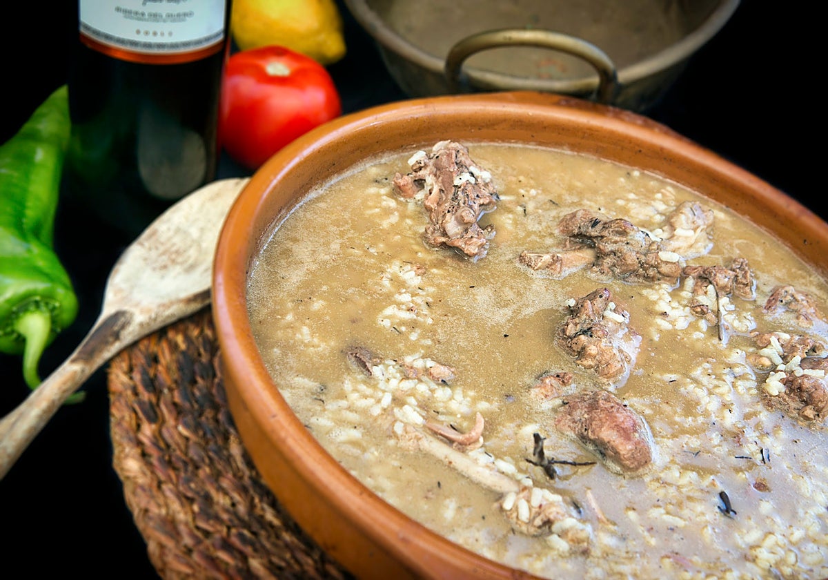Arroz con pato de Taberna El Velero en La Puebla del Río
