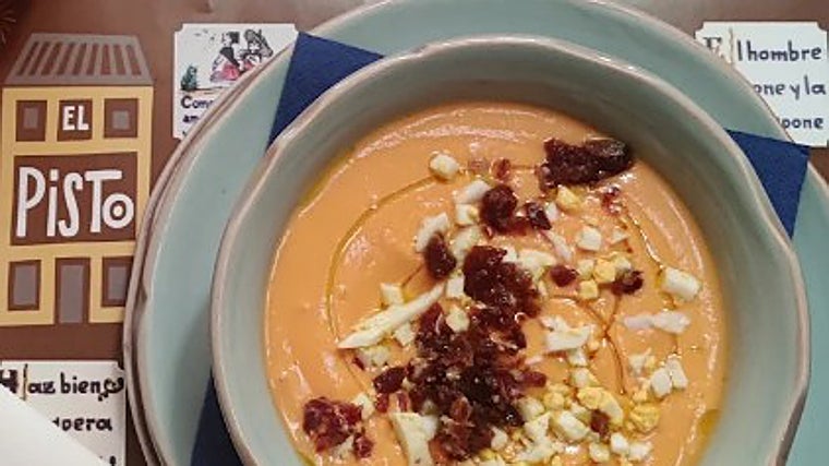 Salmorejo de Casa El Pisto en Córdoba