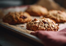 Galletas de avena y manzana fáciles y rápidas para merendar