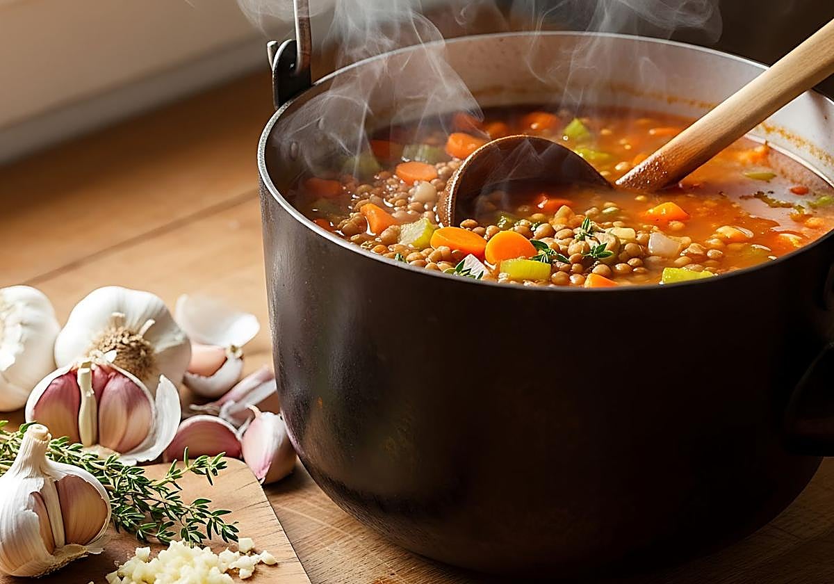 Estas lentejas son deliciosas y ligeras