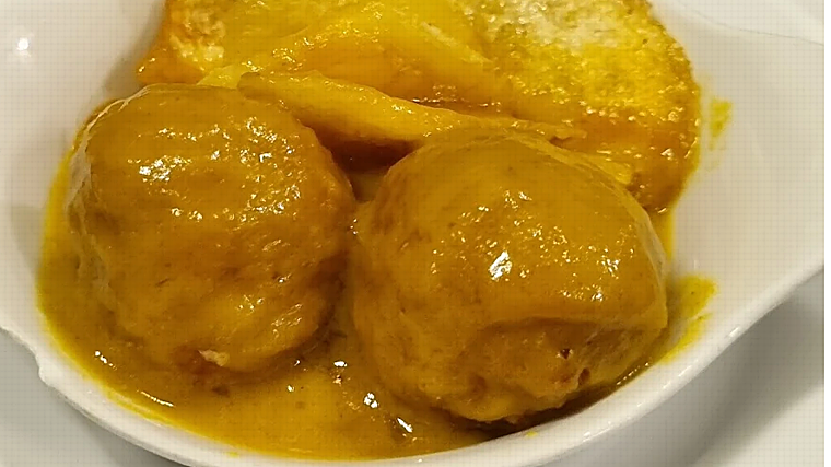 Albóndigas de choco de Casa Morales