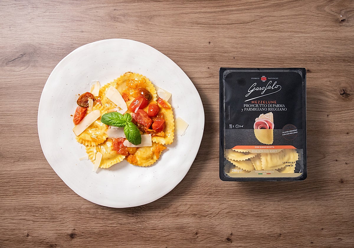 Mezzelune con cherry