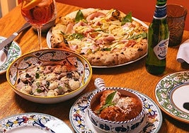 Atrezzo, el restaurante italiano de Antonio Banderas, organiza un menú a cuatro manos con Noi de Madrid