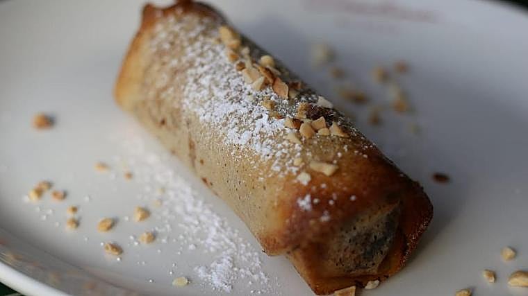 Pastela Moruna del restaurante Casa Limón