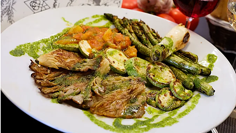Parrillada de verduras