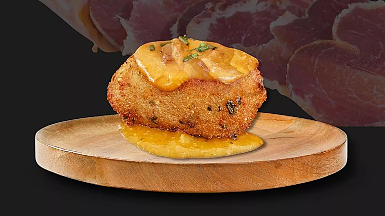 Croqueta de Selva Negra, la ganadora del festival Croqueta Crush