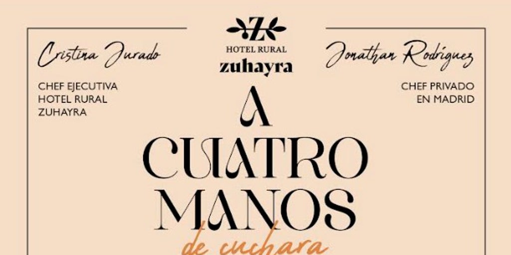 «A cuatro manos de cuchara y guisos»: Zuheros celebra un homenaje a la cocina de la tierra en el Hotel Rural Zuhayra