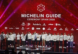 Andalucía brilla al conseguir cinco nuevas Estrellas Michelín 2026 y Ochando estrena a la provincia de Sevilla