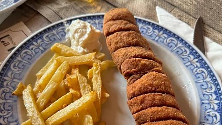 Flamenquín cordobés en Mesón Rural La Bodega