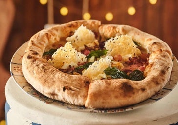 Pizza Circus de La Bicicleta, en Dos Hermanas, receta con la que han alcanzado el tercer puesto del Campeonato de España de Pizzas 2025