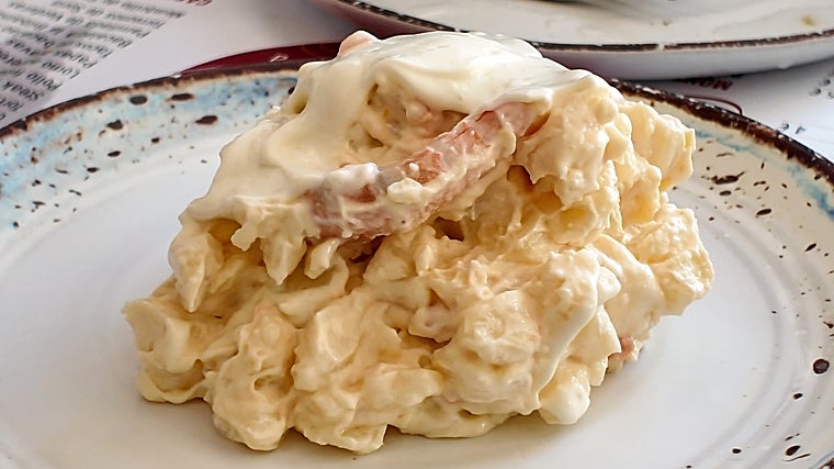 Ensaladilla de gamba de bar Infanta