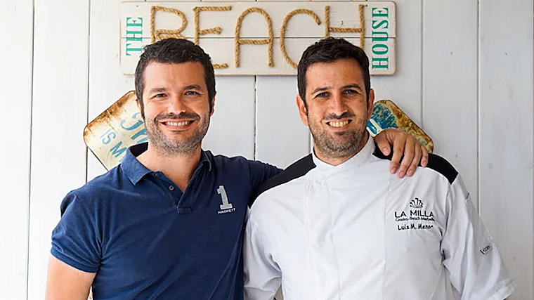 César Morales e Luismi Menor