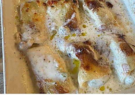 Imagem secundária 1. Alguns pratos do restaurante La Pugliese.