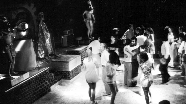 Sala de fiestas Cleopatra de Torremolinos, en 1971