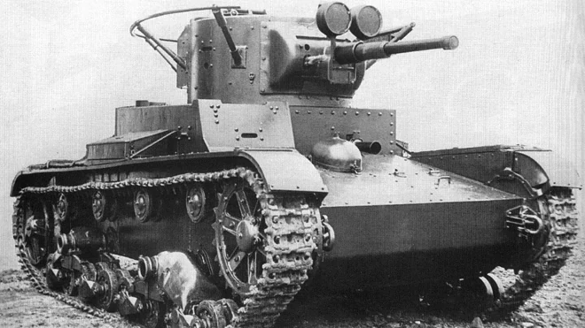 El T-26 fue uno de los carros de combate más efectivos durante la Guerra Civil