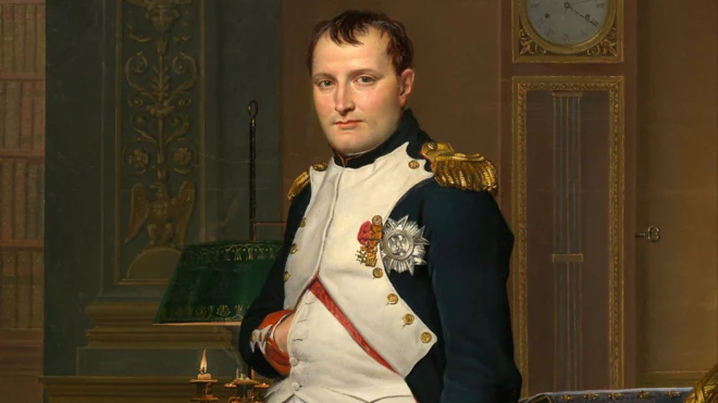 Retrato de Napoleón en su gabinete de trabajo, en 1812