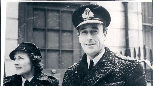 Mountbatten, cuando fue nombrado virrey de la India en 1947