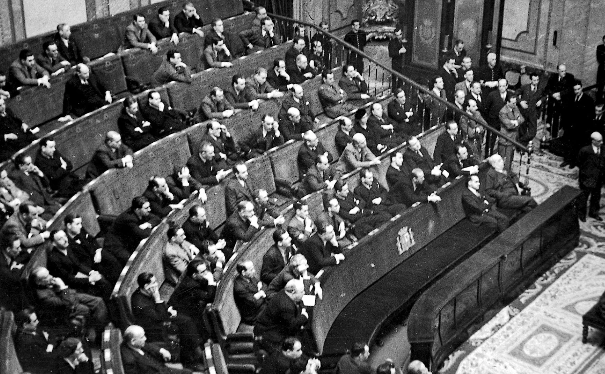 Azaña, el día de la retirada de la CEDA del Parlamento, en 1936