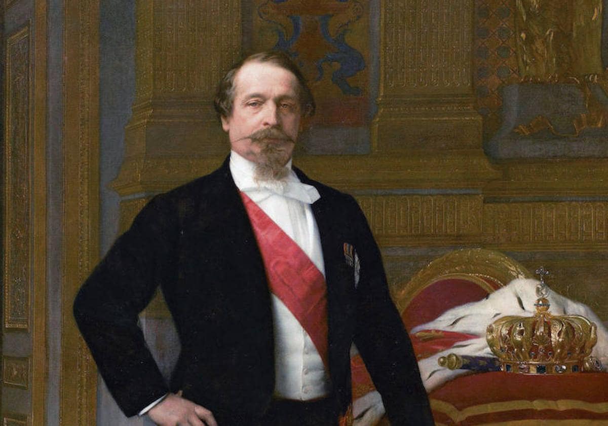 Retrato de Napoleón III, por Alexandre Cabanel, hacia 1865
