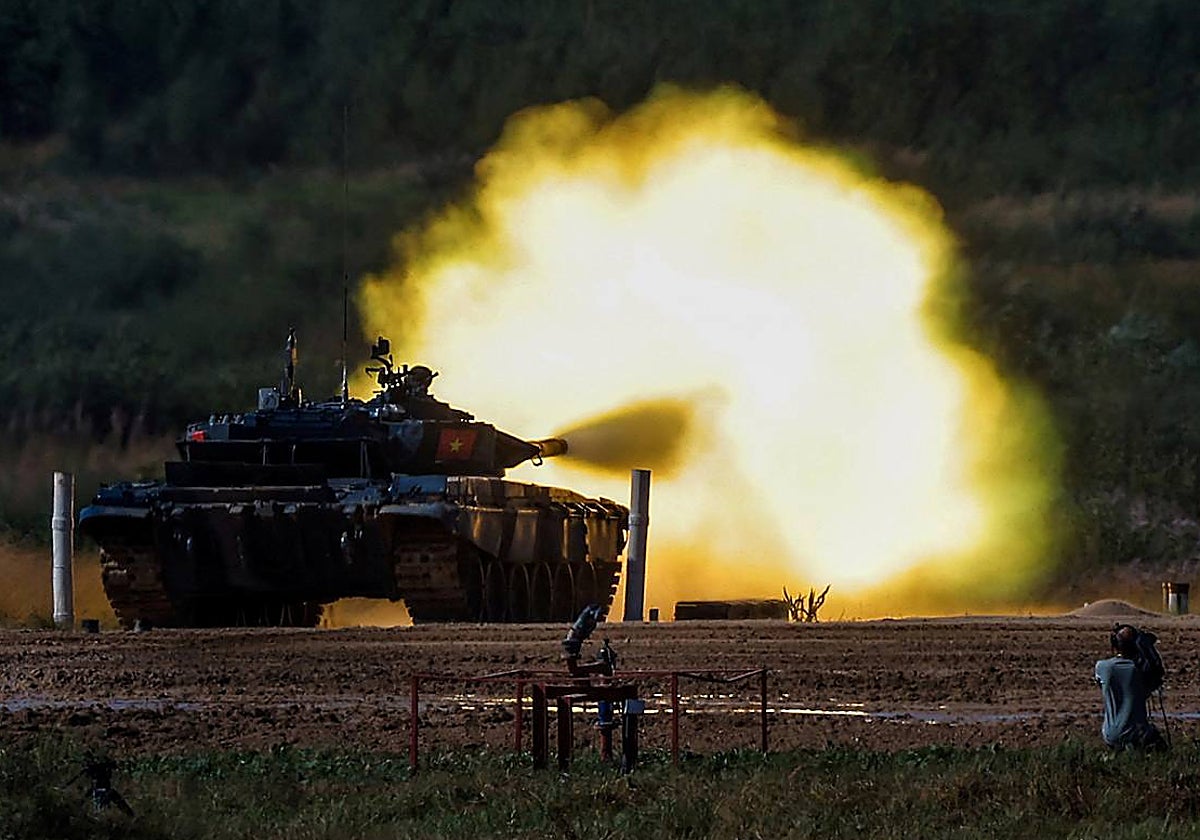 T-72B, una de las últimas versiones del carro de combate