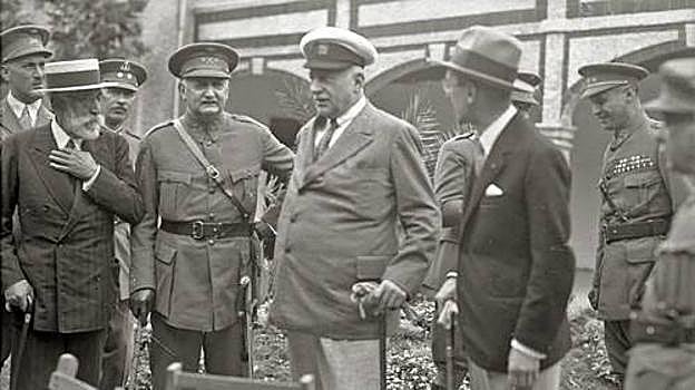 Primo de Rivera en San Sebastián en 1927.