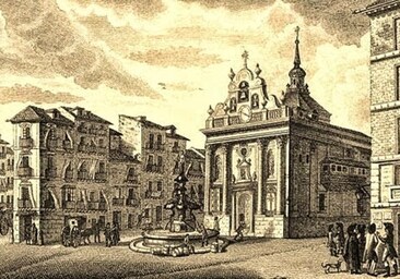 Los edificios ocultos bajo la Puerta del Sol: de colosales iglesias a un gran hospital