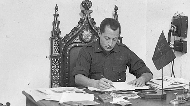 Primo de Rivera, in 1933, when his party began to stand out due to violence in the streets