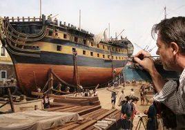 Ferrer-Dalmau reflota el San Ildefonso, el revolucionario navío español que aterraba a la Royal Navy en el siglo XVIII