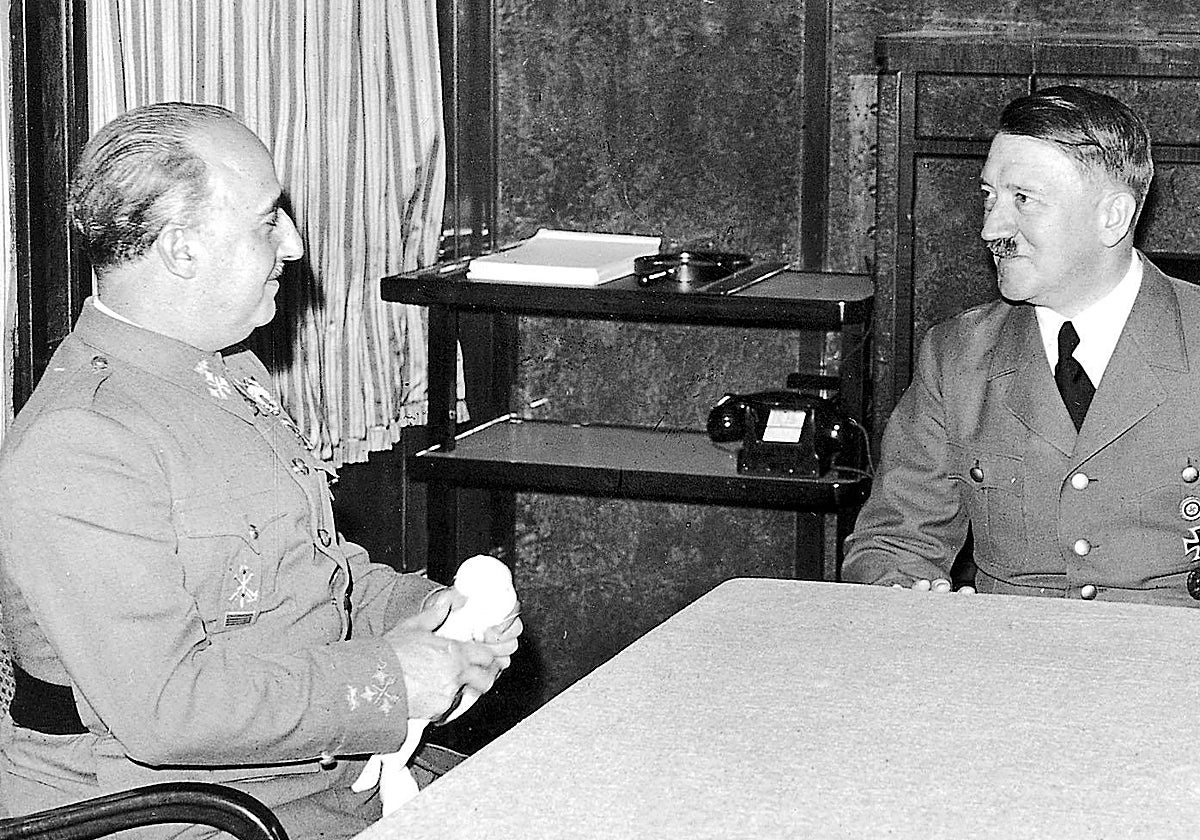 Entrevista en Hendaya entre Adolf Hitler y Francisco Franco