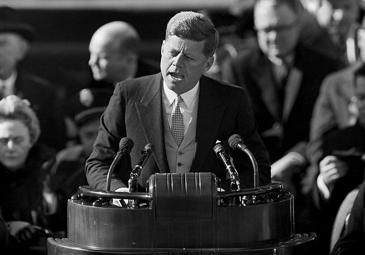 Discurso de Kennedy en su toma de posesión en Washington, el 20 de enero de 1961. En vídeo, especial 60 años del asesinato de Kennedy.
