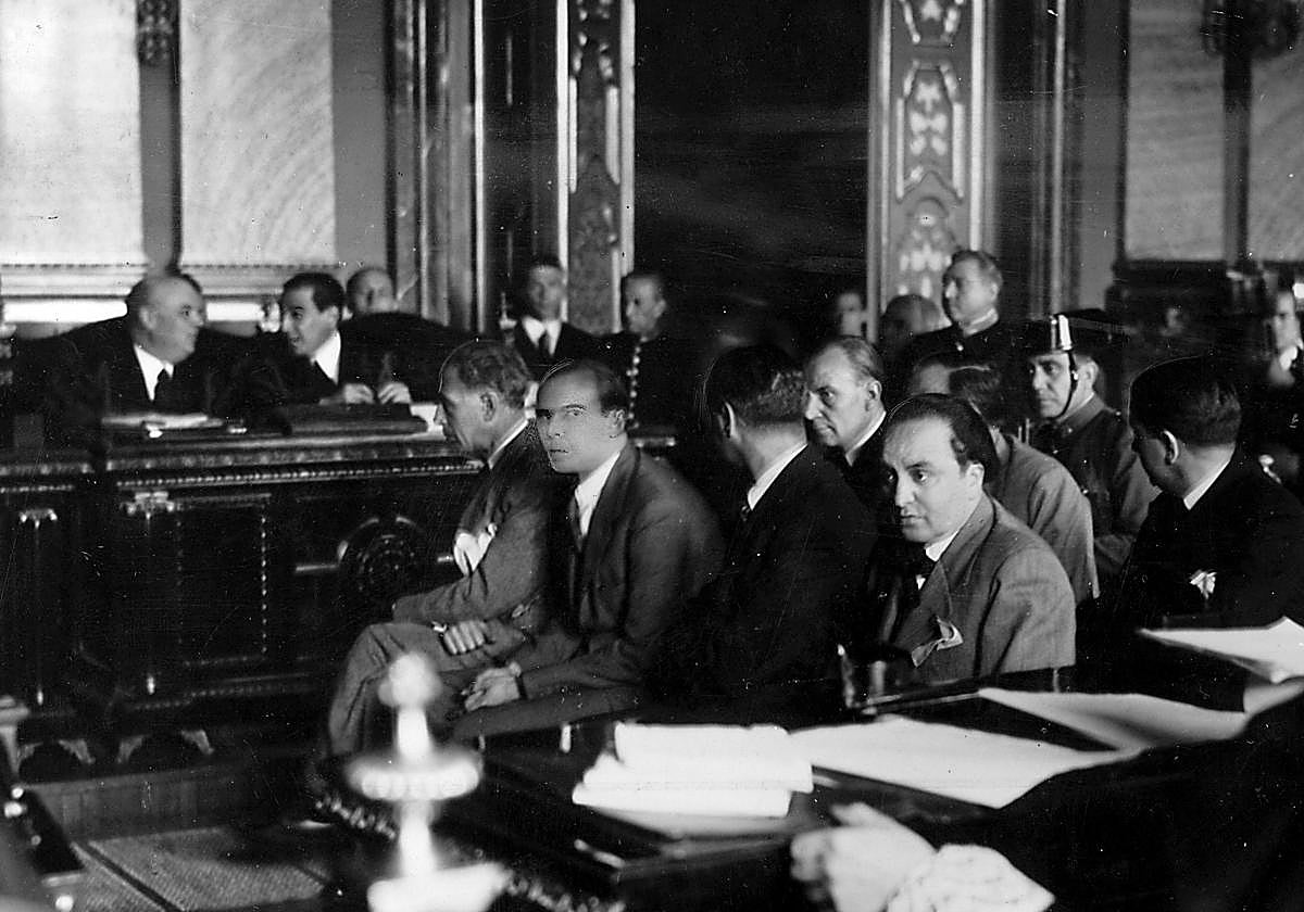 Juicio a Companys y a los separatistas catalanes de 1934