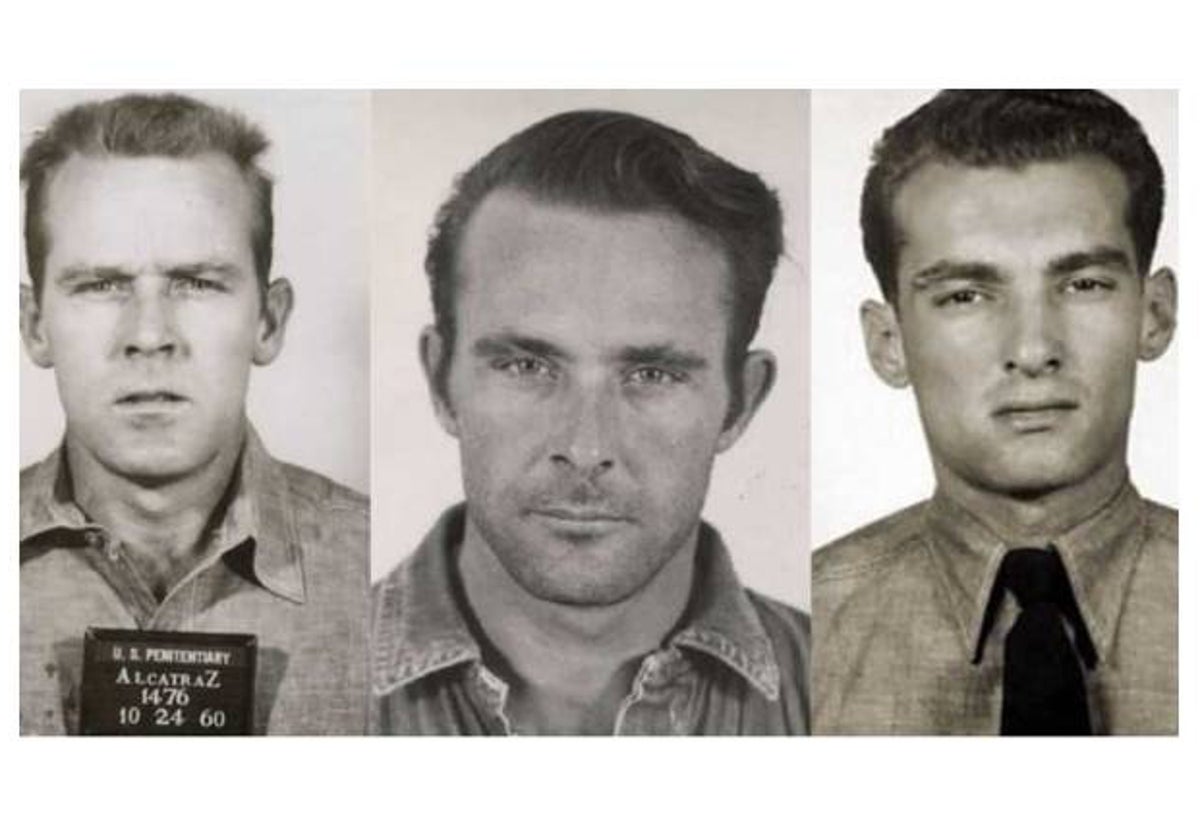 John Anglin, uno de los fugazos de la cárcel de Alcatraz, en 1962