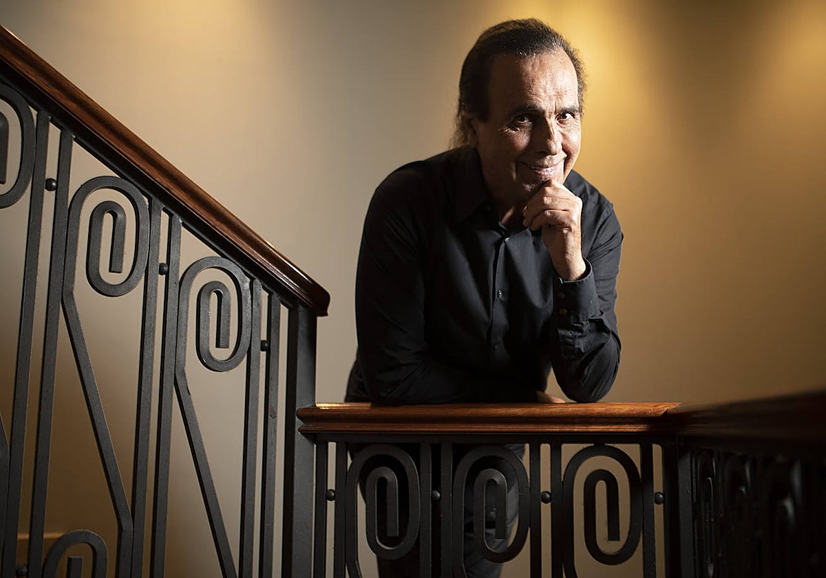 Pepe de Lucía, durante la presentación de su último disco