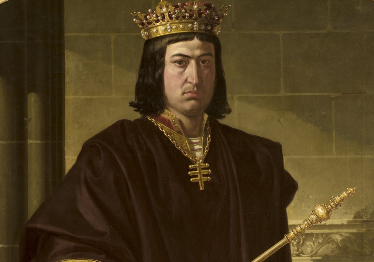 Retrato Fernando el Católico en el ayuntamiento de Sevilla