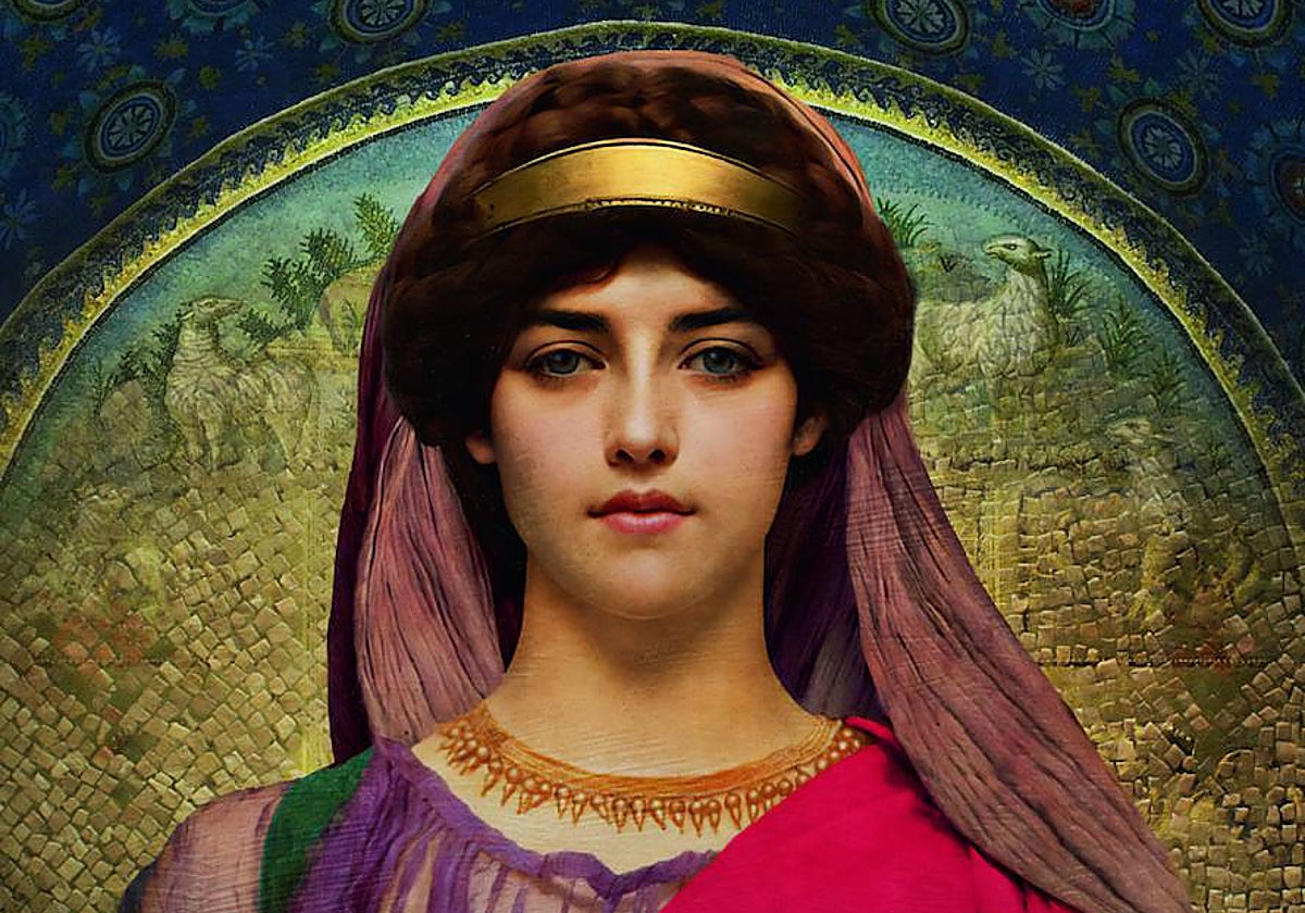 Imagen extraída de la portada de 'Gala Placidia. Reina y esclava'