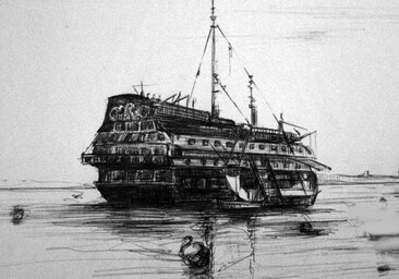 Los olvidados 20.000 «cadáveres vivientes» de Napoleón que flotaron en la Bahía de Cádiz