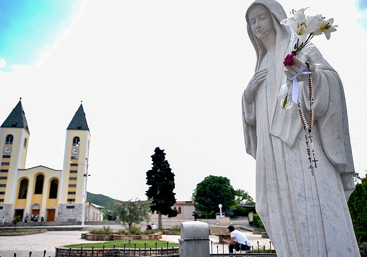 Iglesia y virgen de Medjugorje