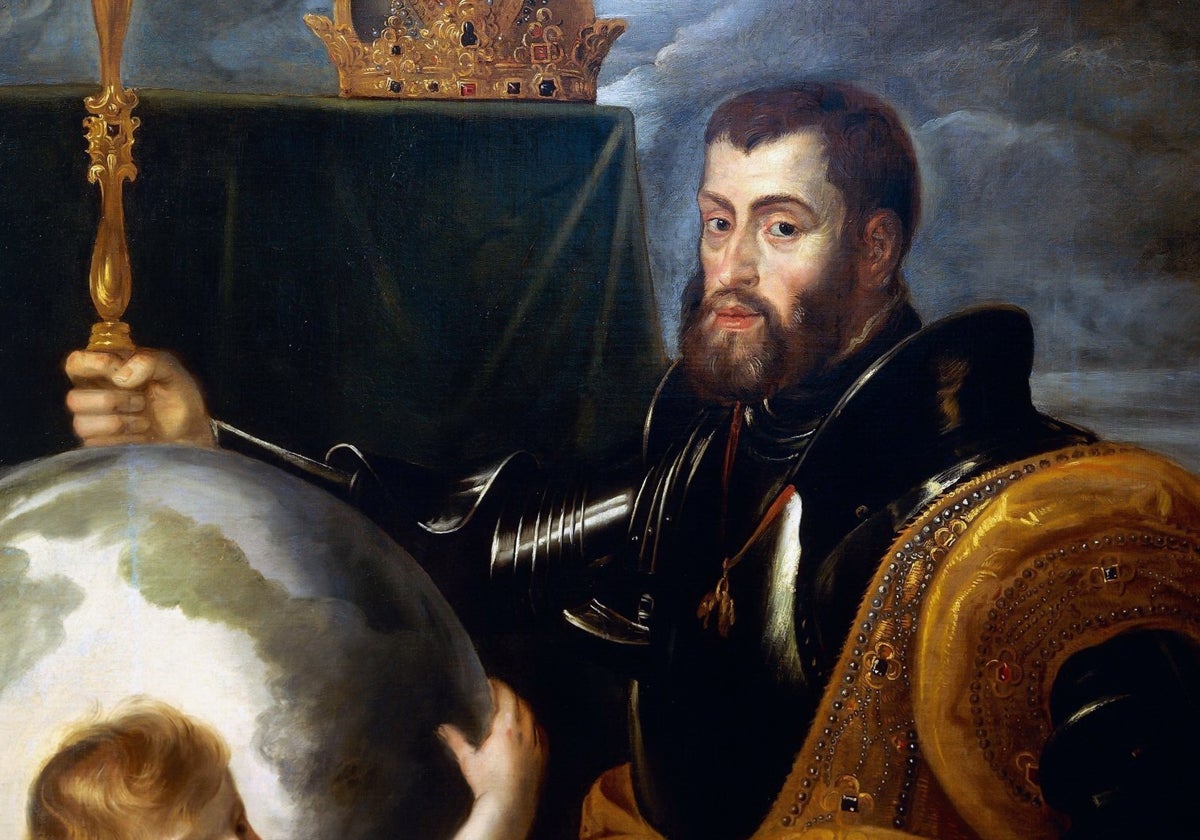 Representación de Carlos V de Peter Paul Rubens, 1604