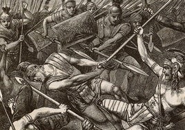La venganza de las legiones romanas contra el ejército del gladiador Espartaco que también sufrió Jesucristo