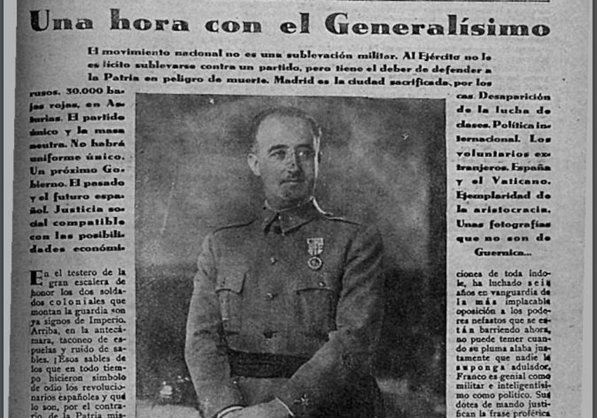 Franco, İç Savaş'ın sonunda Monarşiyi yeniden kuracağını ancak “çok farklı bir monarşi” olacağını fark ettiğinde